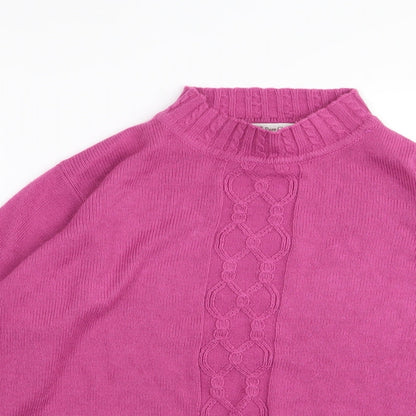 EWM Womens Pink   Pullover Jumper Size 18