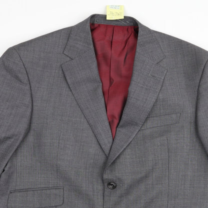 Mens UK Size 40 M&S Regular Grey Suit Jacket