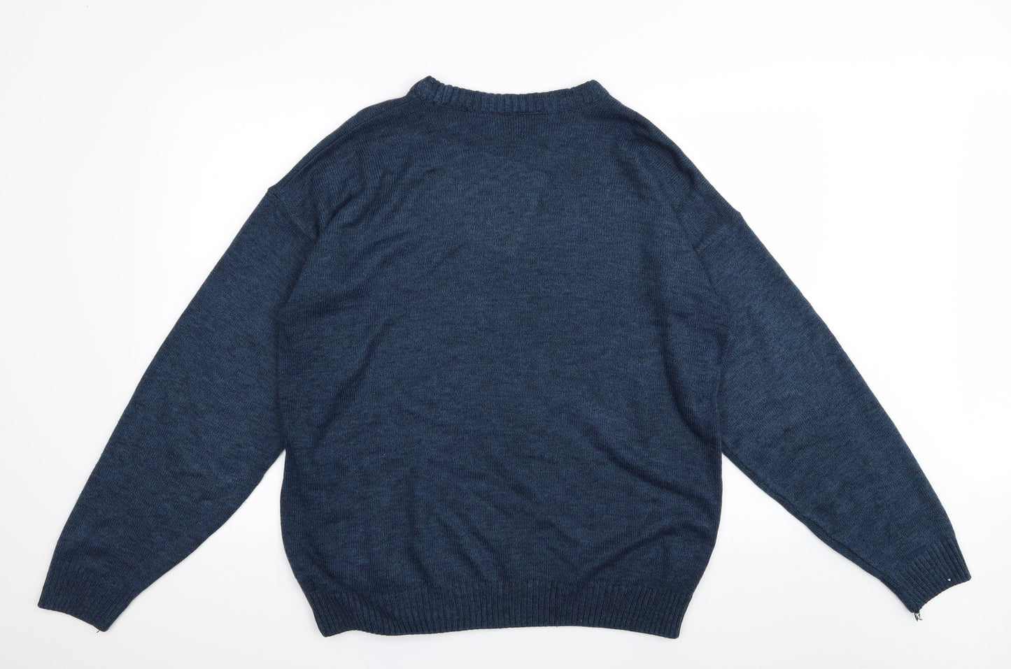 greenwoods Mens Blue   Pullover Jumper Size L