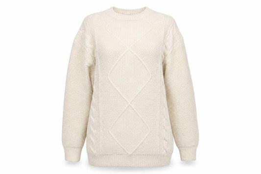 Asda George Womens White   Pullover Jumper Size 4  - size 4-6