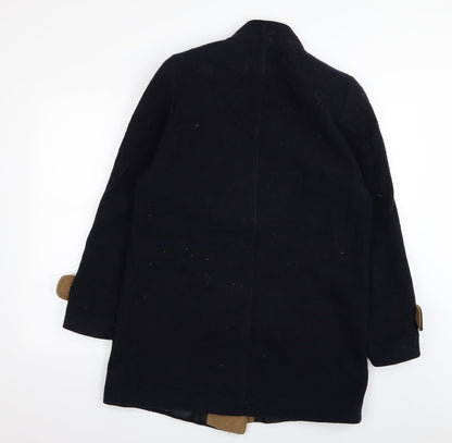 Womens UK Size 10 EWM Blue Overcoat