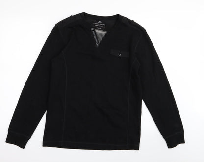 Easy Mens Black   Pullover Jumper Size M  - top/jumper