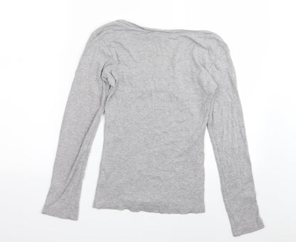 koopol Womens Grey   Basic T-Shirt Size 12