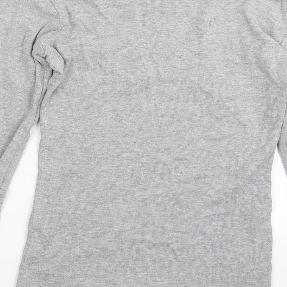 koopol Womens Grey   Basic T-Shirt Size 12