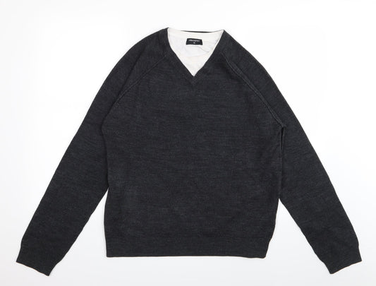 UrbanSpirit Mens Grey   Pullover Jumper Size M  - top/jumper