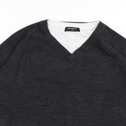 UrbanSpirit Mens Grey   Pullover Jumper Size M  - top/jumper