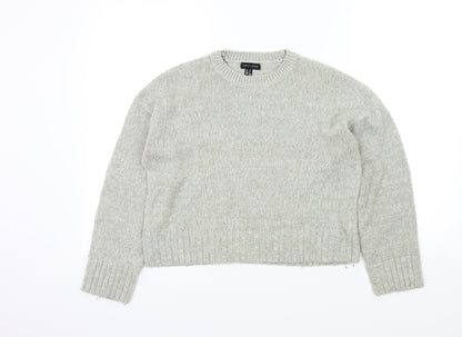 New Look Womens Grey   Pullover Jumper Size S