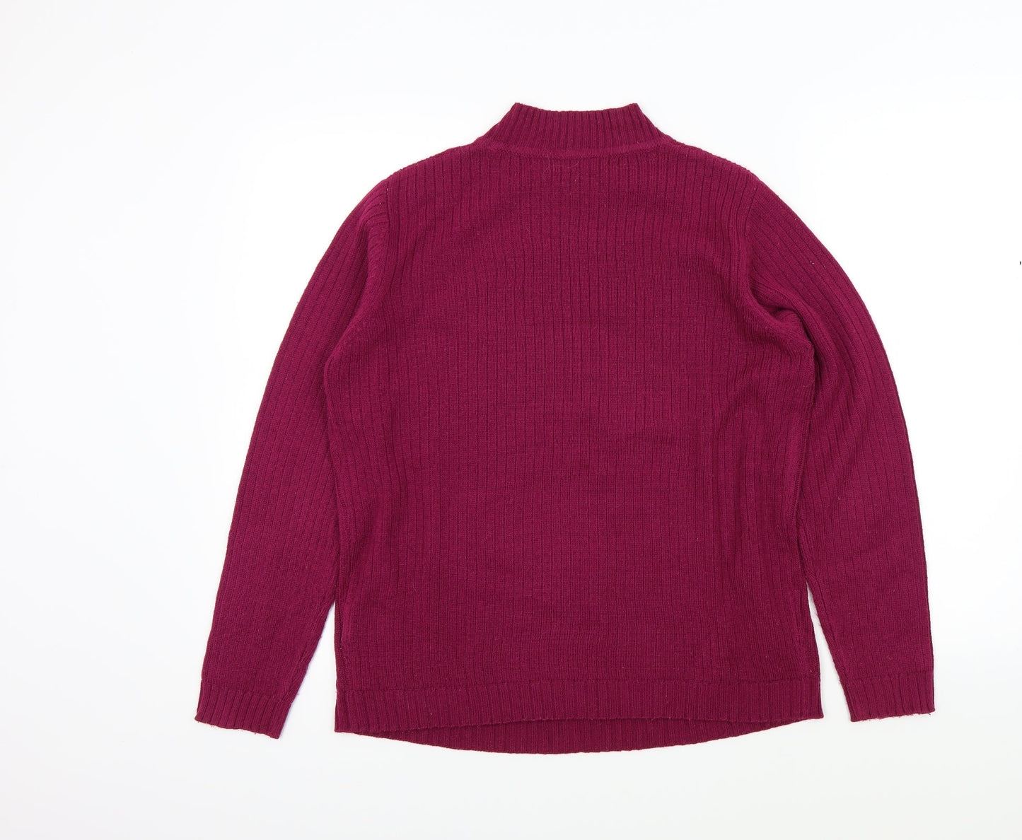 isle Womens Pink   Pullover Jumper Size 14