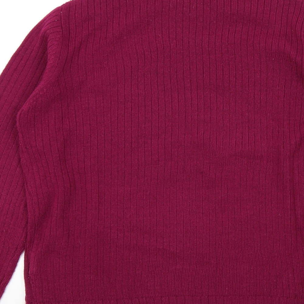 isle Womens Pink   Pullover Jumper Size 14