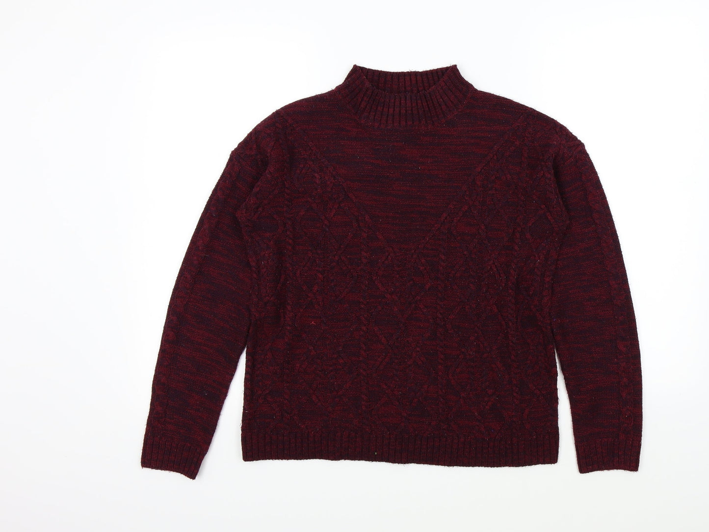 Papaya Womens Purple   Pullover Jumper Size M