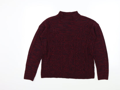 Papaya Womens Purple   Pullover Jumper Size M