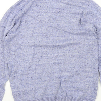 ceaderwood Mens Blue   Pullover Jumper Size XS  - t shirt neck line