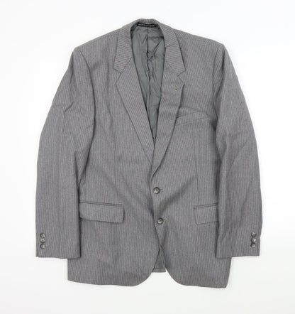 Mens UK Size M Burton Regular Grey Suit Jacket
