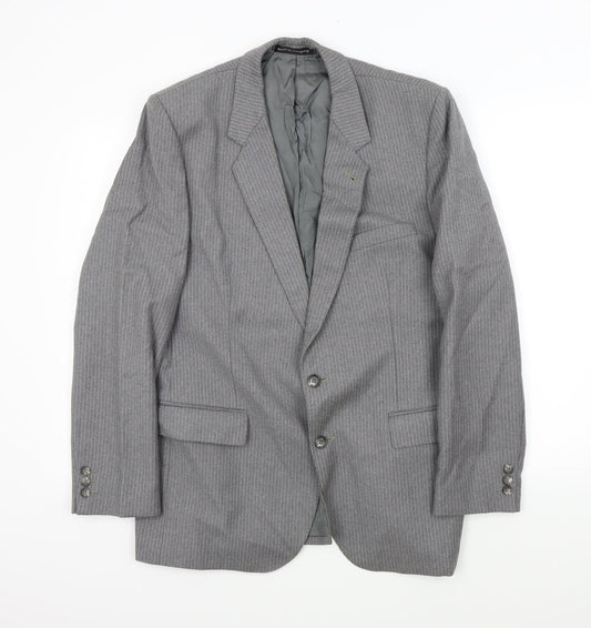 Mens UK Size M Burton Regular Grey Suit Jacket