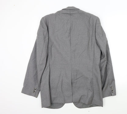Mens UK Size M Burton Regular Grey Suit Jacket