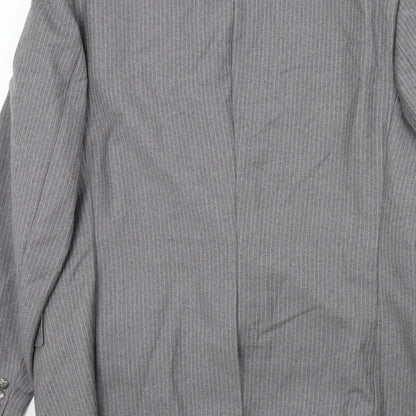 Mens UK Size M Burton Regular Grey Suit Jacket