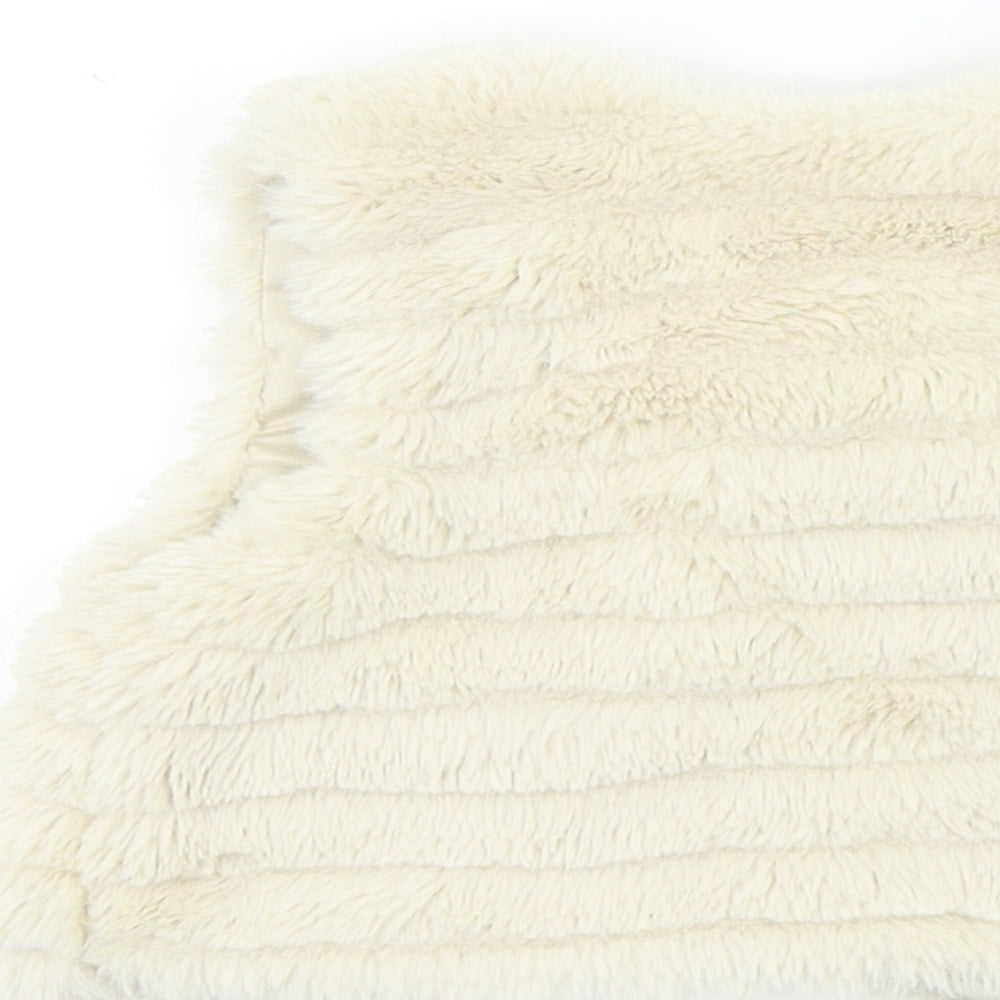 Brand and care label for George Baby Beige Colourblock Basic Jacket Waistcoat, size 18-24, Months