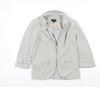 Womens UK Size 10 Topshop Grey Gilet