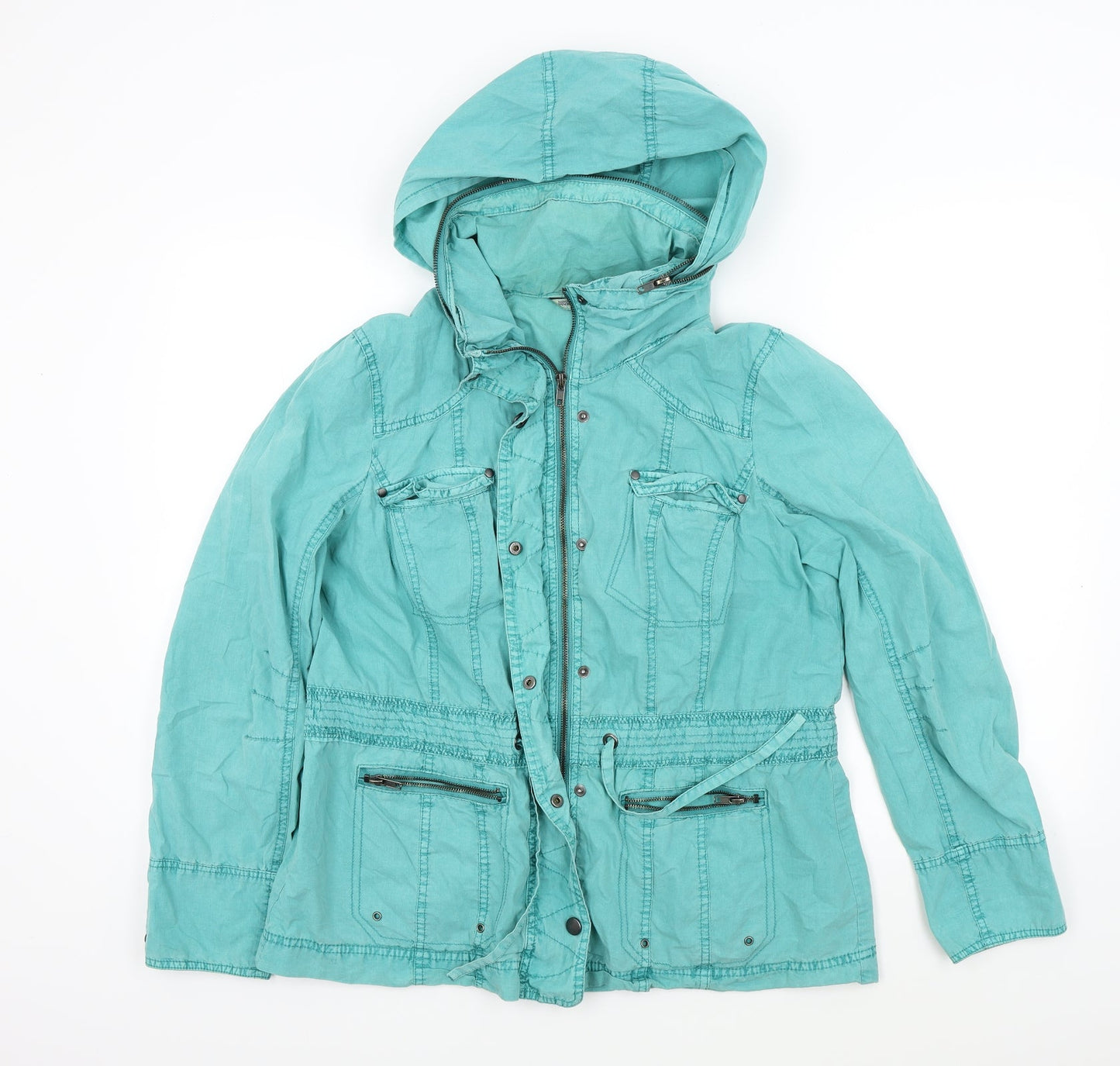 Womens UK Size  M&S Green Jacket