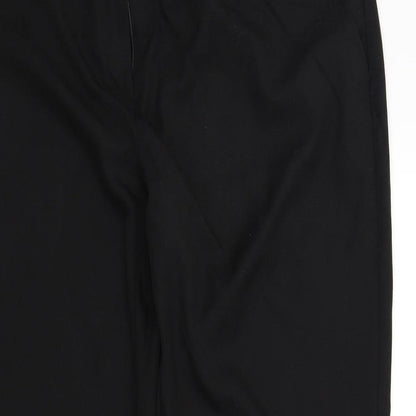 Womens UK Size 20 in Preworn Regular Fit  Black Trousers