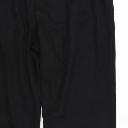 Womens UK Size 20 in Preworn Regular Fit  Black Trousers