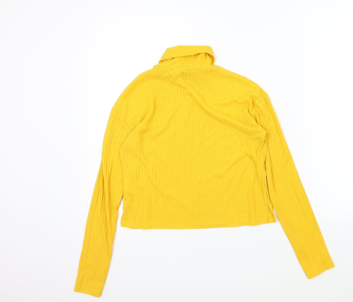H&M Womens Yellow   Pullover Jumper Size XS