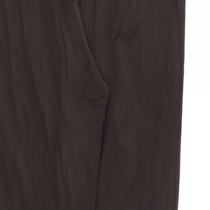 M&S Womens Brown   Trousers  Size 14 L27 in