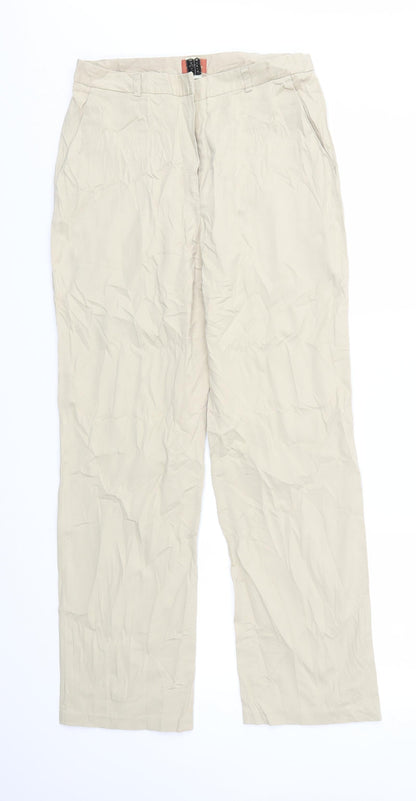 Cyrillus Womens Beige   Trousers  Size 12 L29 in