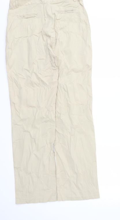 Cyrillus Womens Beige   Trousers  Size 12 L29 in