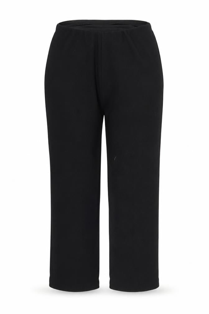 Womens UK Size XL Preworn Regular Fit  Black Trousers