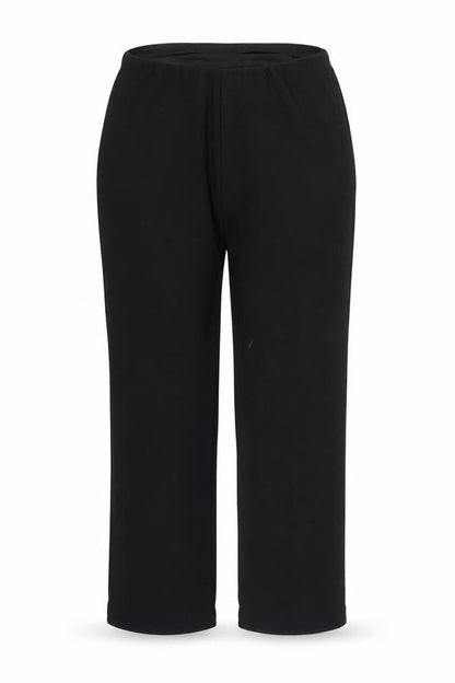 Womens UK Size XL Preworn Regular Fit  Black Trousers