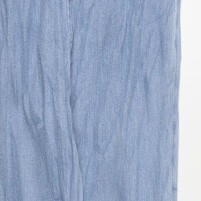 NEXT Womens Blue   Skinny Jeans Size 10 L26 in - Stretch waistband