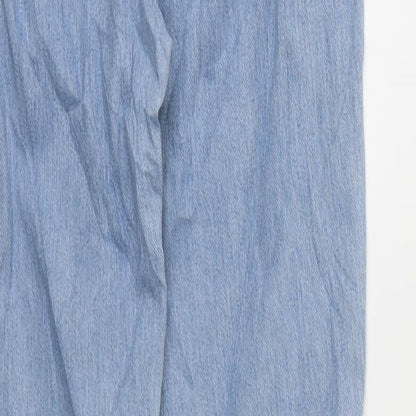 NEXT Womens Blue   Skinny Jeans Size 10 L26 in - Stretch waistband
