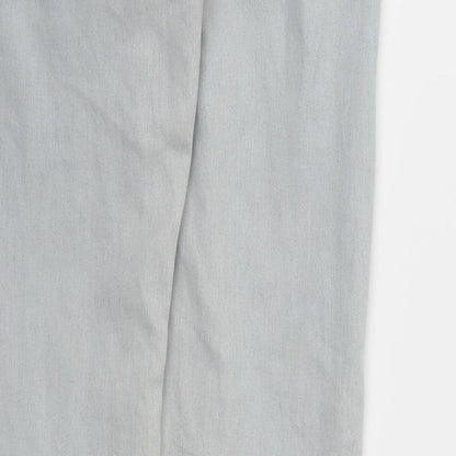 Womens UK Size 10 Preworn Regular Fit Skinny Blue Jeans