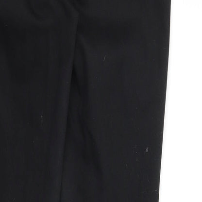 Womens UK Size 34 Preworn Relaxed Fit Skinny Black Jeans