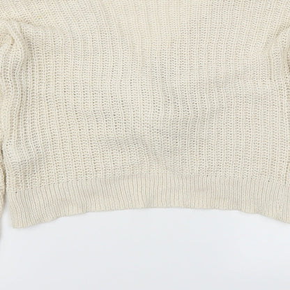 New Look Womens Ivory   Pullover Jumper Size S