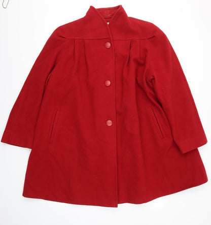 Womens UK Size 10 Preworn Red Jacket