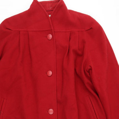 Womens UK Size 10 Preworn Red Jacket