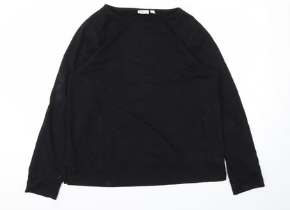 Kim Rogers Womens Black   Pullover Jumper Size L