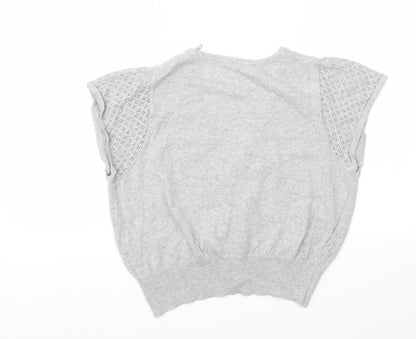 George Womens Grey   Cardigan Jumper Size 16