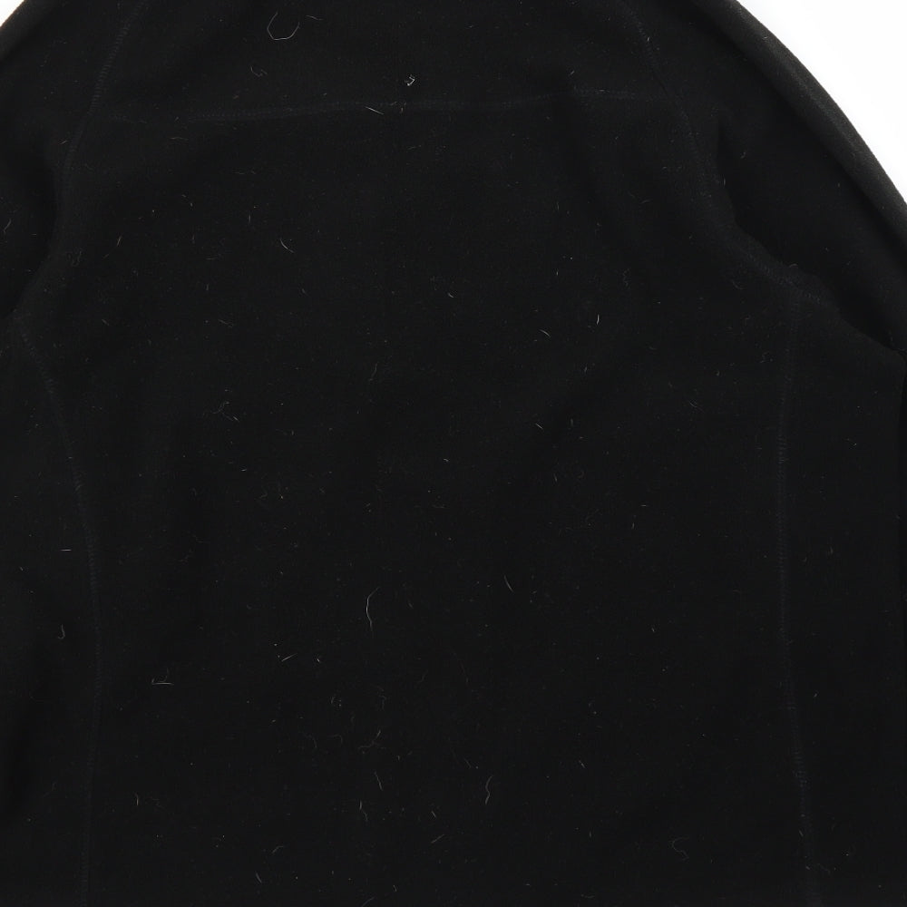 Preworn Mens Black  Fleece Pullover Jumper Size L