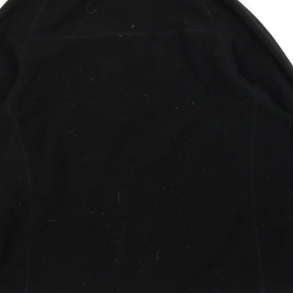 Preworn Mens Black  Fleece Pullover Jumper Size L