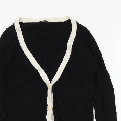 Papaya Womens Black   Cardigan Jumper Size 10