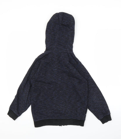 Matalan Boys Blue   Full Zip Hoodie Size 8 Years