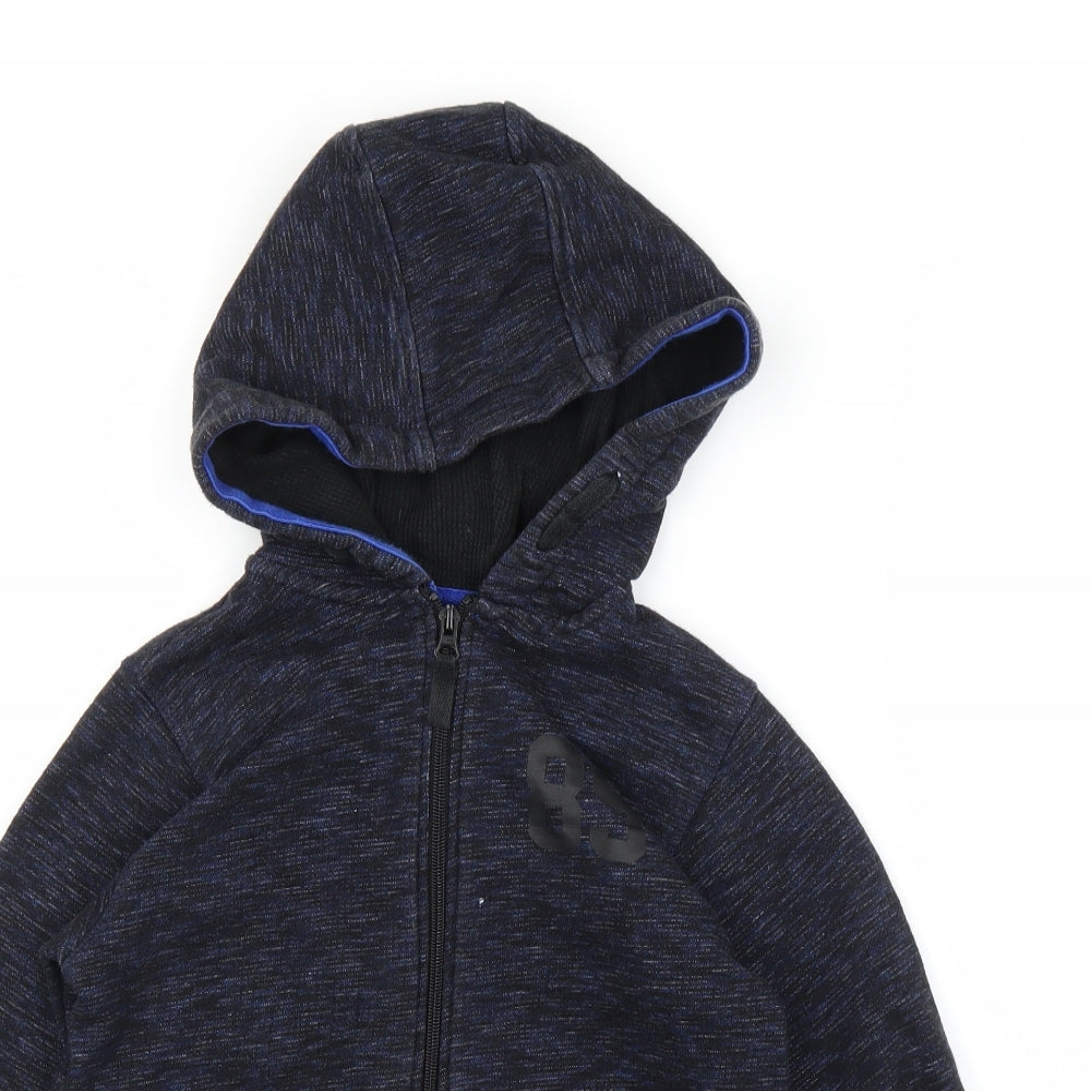 Matalan Boys Blue   Full Zip Hoodie Size 8 Years