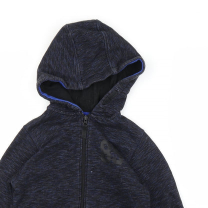 Matalan Boys Blue   Full Zip Hoodie Size 8 Years
