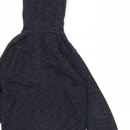 Matalan Boys Blue   Full Zip Hoodie Size 8 Years