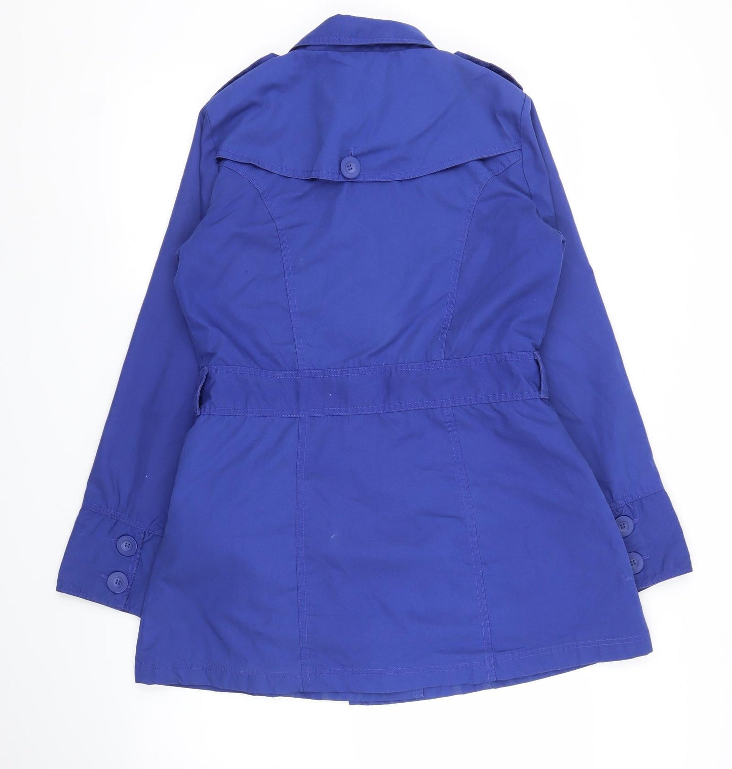 Womens UK Size 10 TG Blue Pea Coat