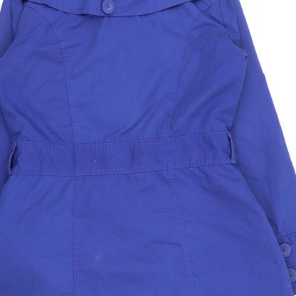 Womens UK Size 10 TG Blue Pea Coat