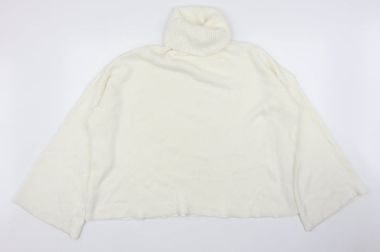 I SAW IT FIRST Womens White   Pullover Jumper Size S